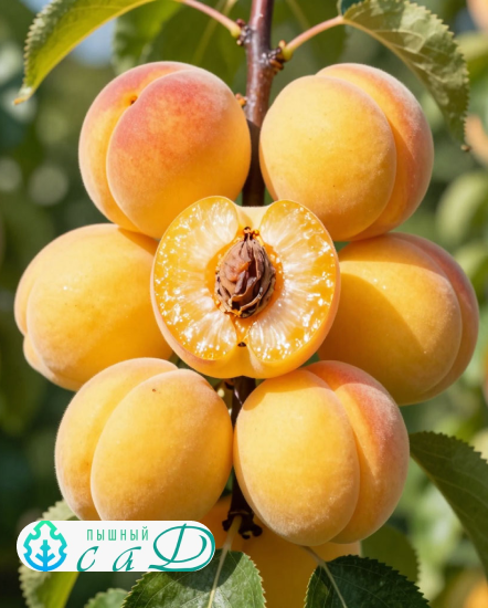 Абрикос "ЭДЕЛЬВЕЙС" среднего срока созревания (самоплодный)